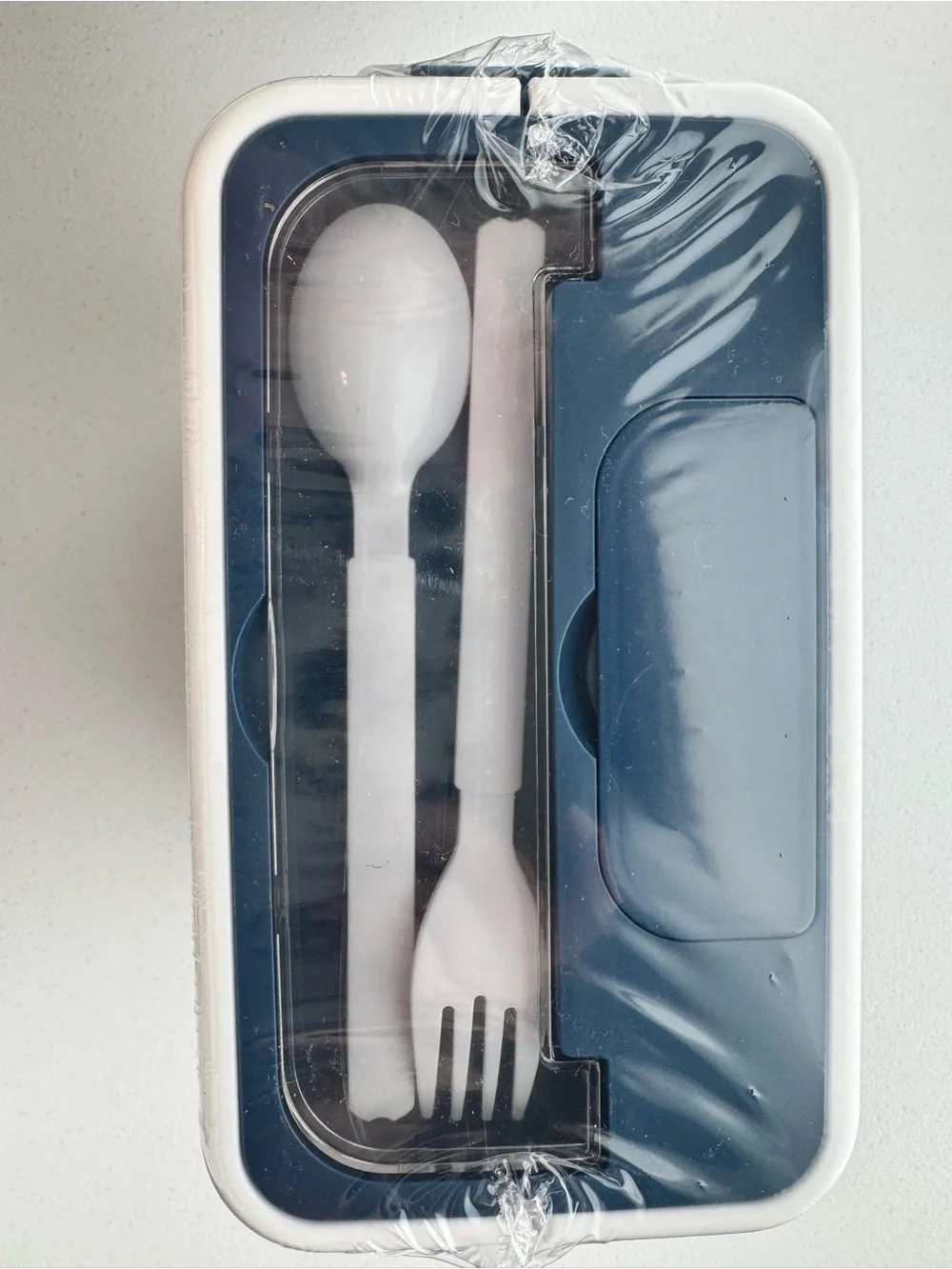 Tommy Bahama Bento Box 3-Tier Lunch Container  Blue New in Box Sealed Plastic